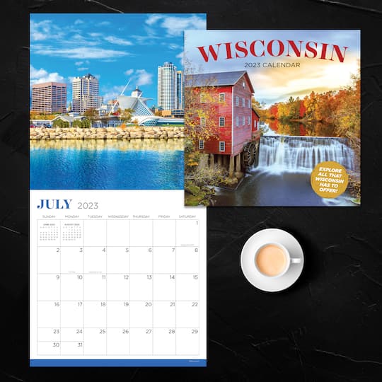 TF Publishing 2025 Wisconsin Wall Calendar Michaels